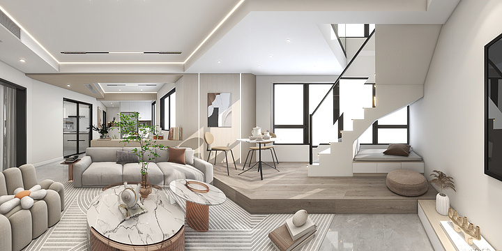 壹品家装饰主账号-山水富都3栋1单元顶跃-装修设计方案