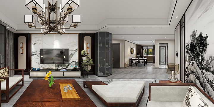 设计师陈霖-金色维也纳 -装修设计方案