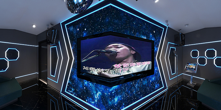 川匠装饰-军马场KTV-装修设计方案