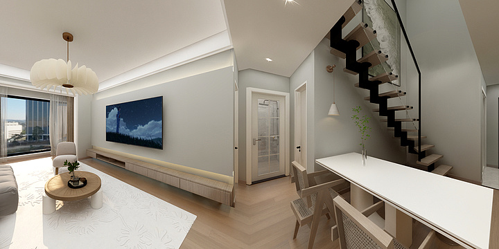 WEIYa7i-北湖印象11-21-604-装修设计方案