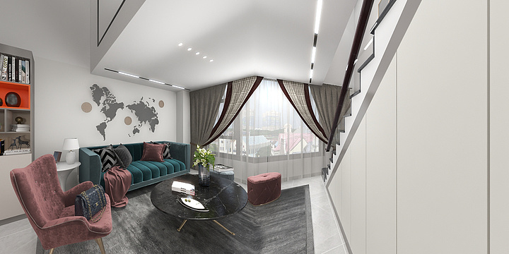 室内装修李泉-公寓-装修设计方案