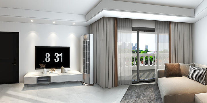 浮生顾影-康乐花园-装修设计方案