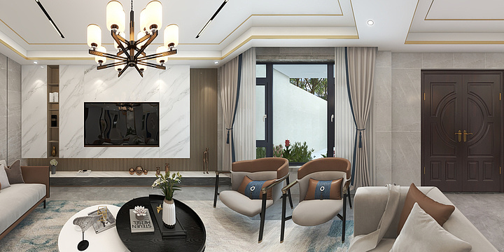 观衍全案-南溪 1-3F未动版-装修设计方案