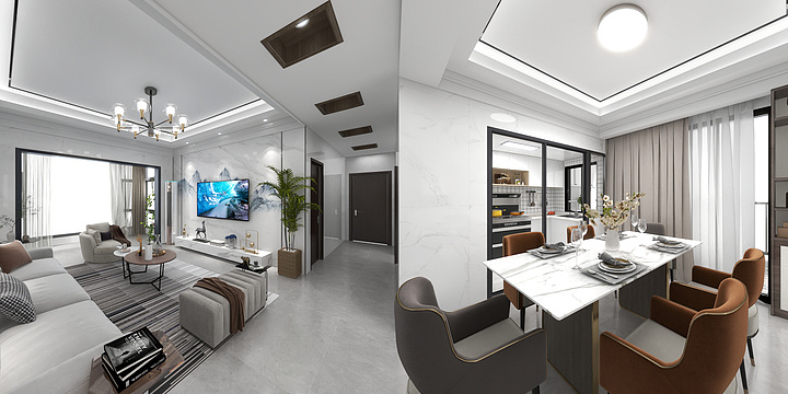 枫蓝设计-海哥  裕达-副本-装修设计方案