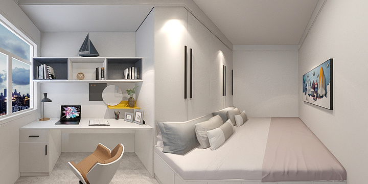 青涩时年~全铝橱柜家居定制-永辉家-装修设计方案