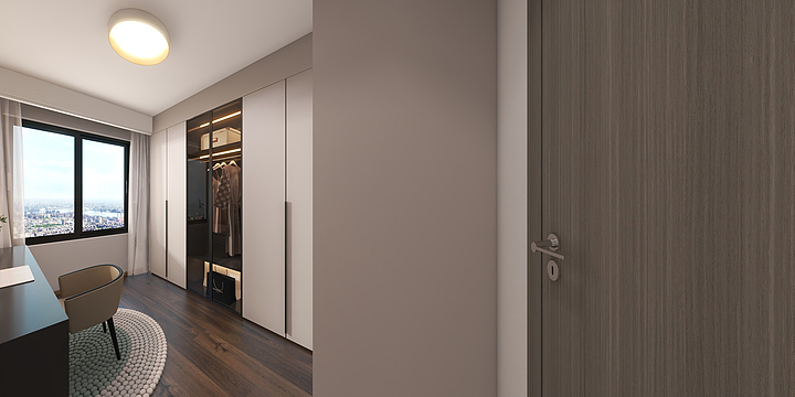 蔡小姐家居-宁波宝龙一城179-13幢2502-装修设计方案