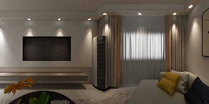 绘蓝空间设计-紫御澜庭-装修设计方案