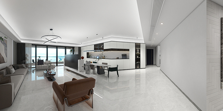 空间设计莫阳-江悦明珠180现代简约-装修设计方案