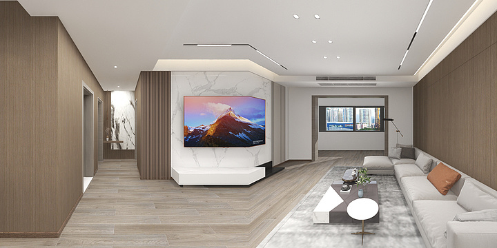 苏墨流苏-美巢和园8楼东户-装修设计方案