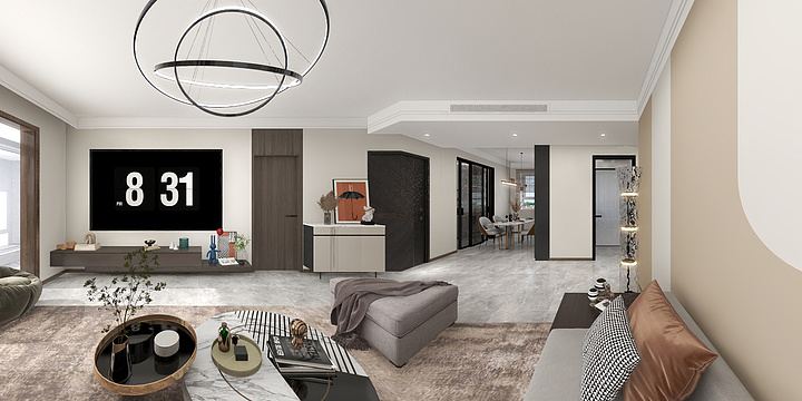 爱干设计的小卜-科技佳苑2号楼129李先生-装修设计方案