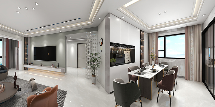 梦居营造工坊@姚美-刘总-装修设计方案