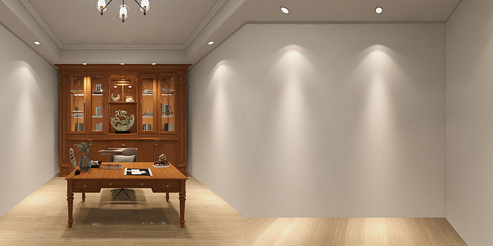 188****3658ciFZ-新建模板书房-装修设计方案