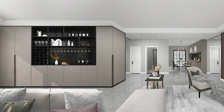 室内设计丨Mir李-泾河首府136-装修设计方案