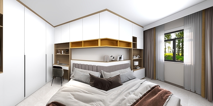 silence~-环博路2号院3-2-1601-装修设计方案