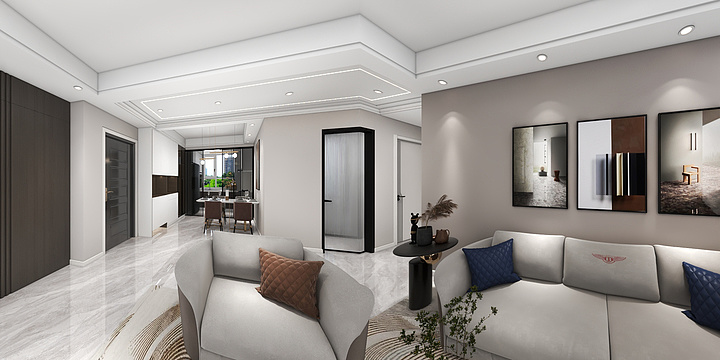 家装整装设计-春景花园.dwg-装修设计方案