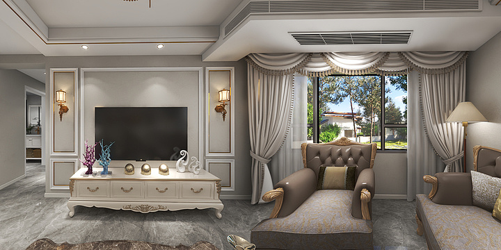 马克设计装饰-@翰林华苑25-1-17A-装修设计方案