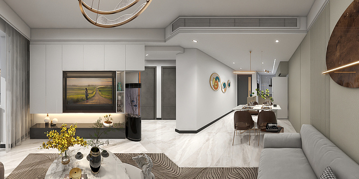 元設計-书香小筑2#1303-装修设计方案