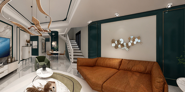 叁椿设计-芙蓉城<莫斯科午夜>-装修设计方案