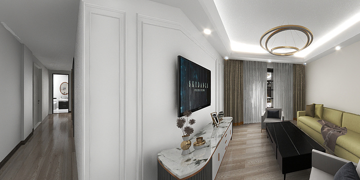 石三先森-硬装专业等级考核户型-副本-装修设计方案