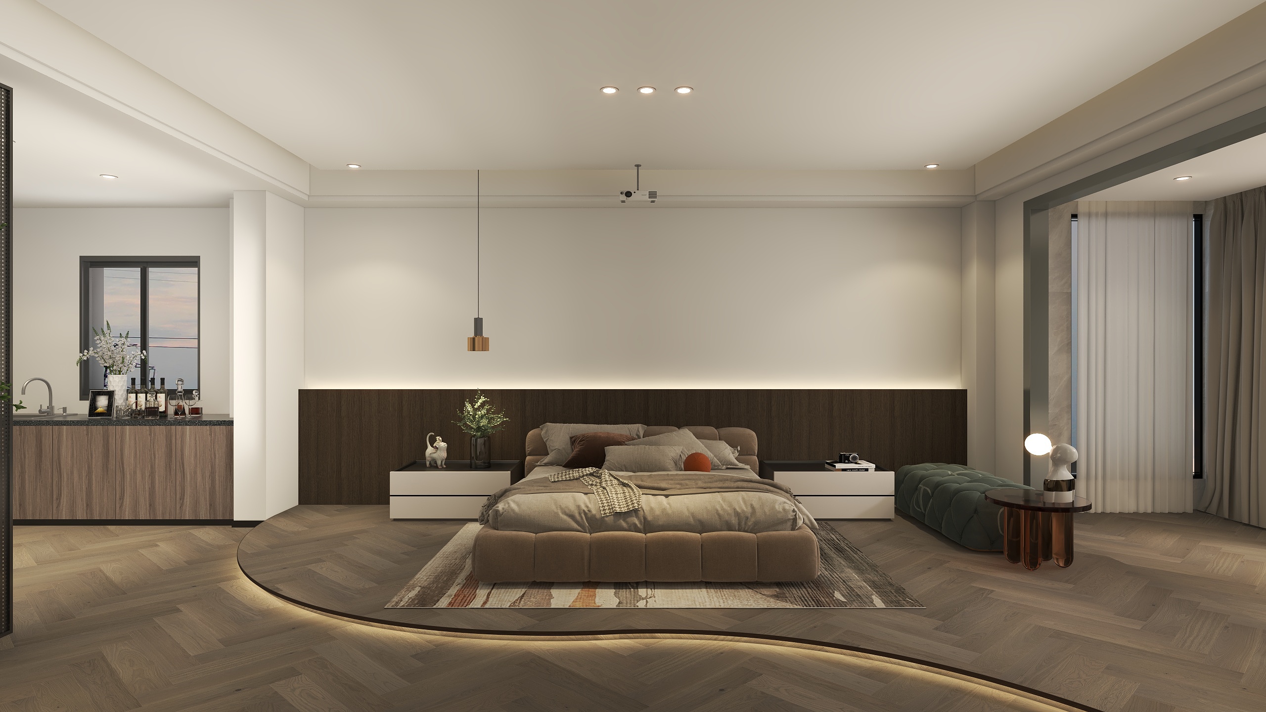 刘喜双-230方现代跃层-装修设计方案