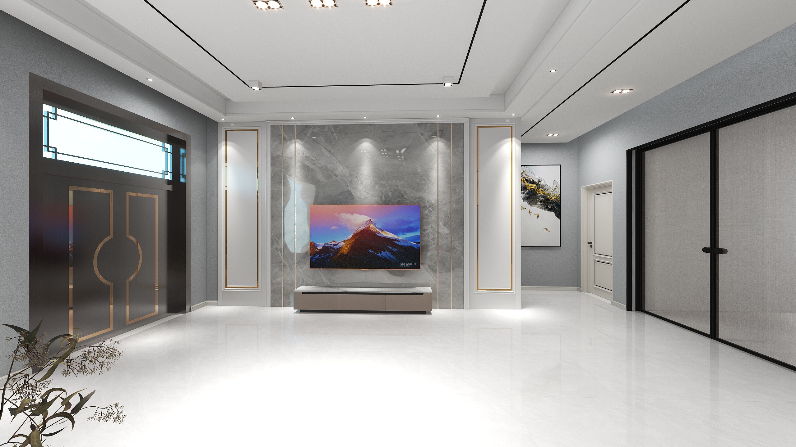 馆陶县名匠装饰-武方庄1.dwg-装修设计方案