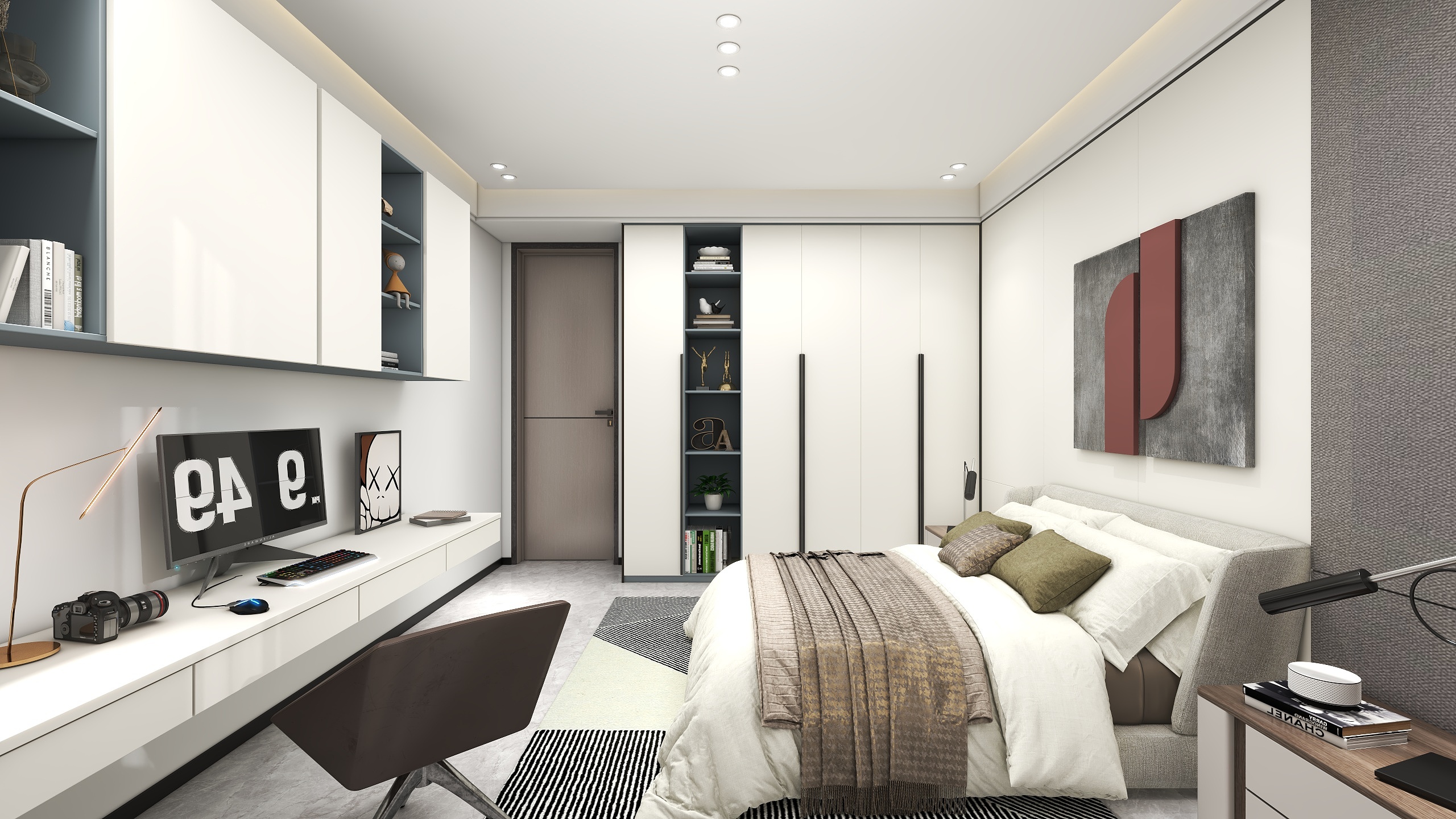 杜晁-现代两室-装修设计方案