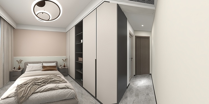 建筑装饰吴设计- 中建109效果 清欢-10.9-装修设计方案