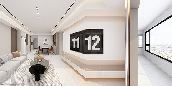 DESIGN一W-东源朗阅4-1601深圳客户.d-装修设计方案