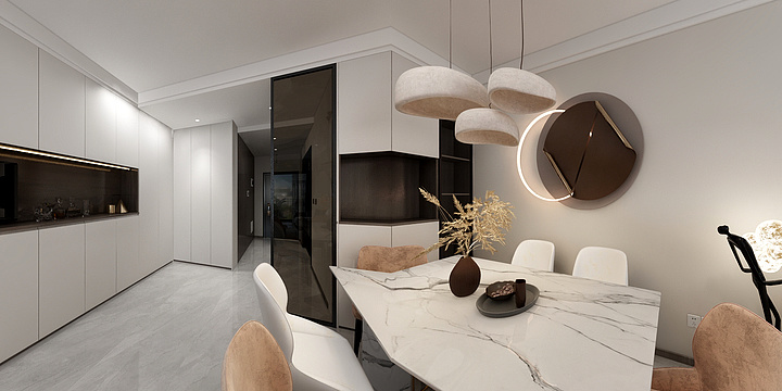 布高装饰麒麟-泛亚城邦三期10-906-装修设计方案