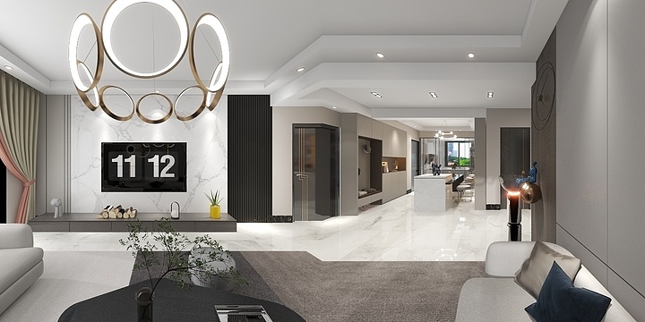 MJ93-君泰花园现代简约-装修设计方案