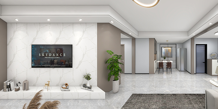 全案设计amYQ-百合新城-装修设计方案