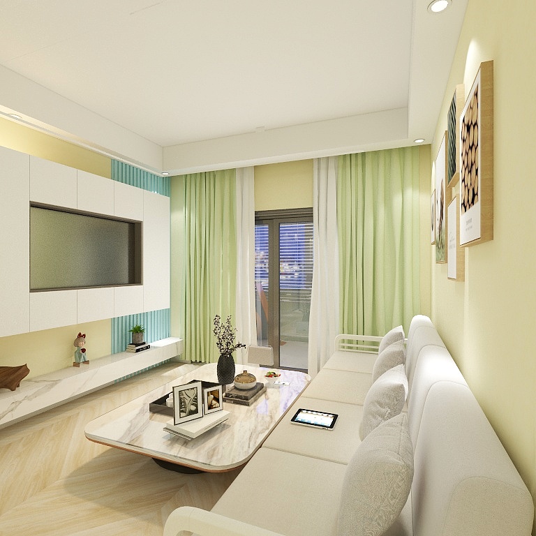 迷之所恋-硬装专业等级考核户型-副本-装修设计方案