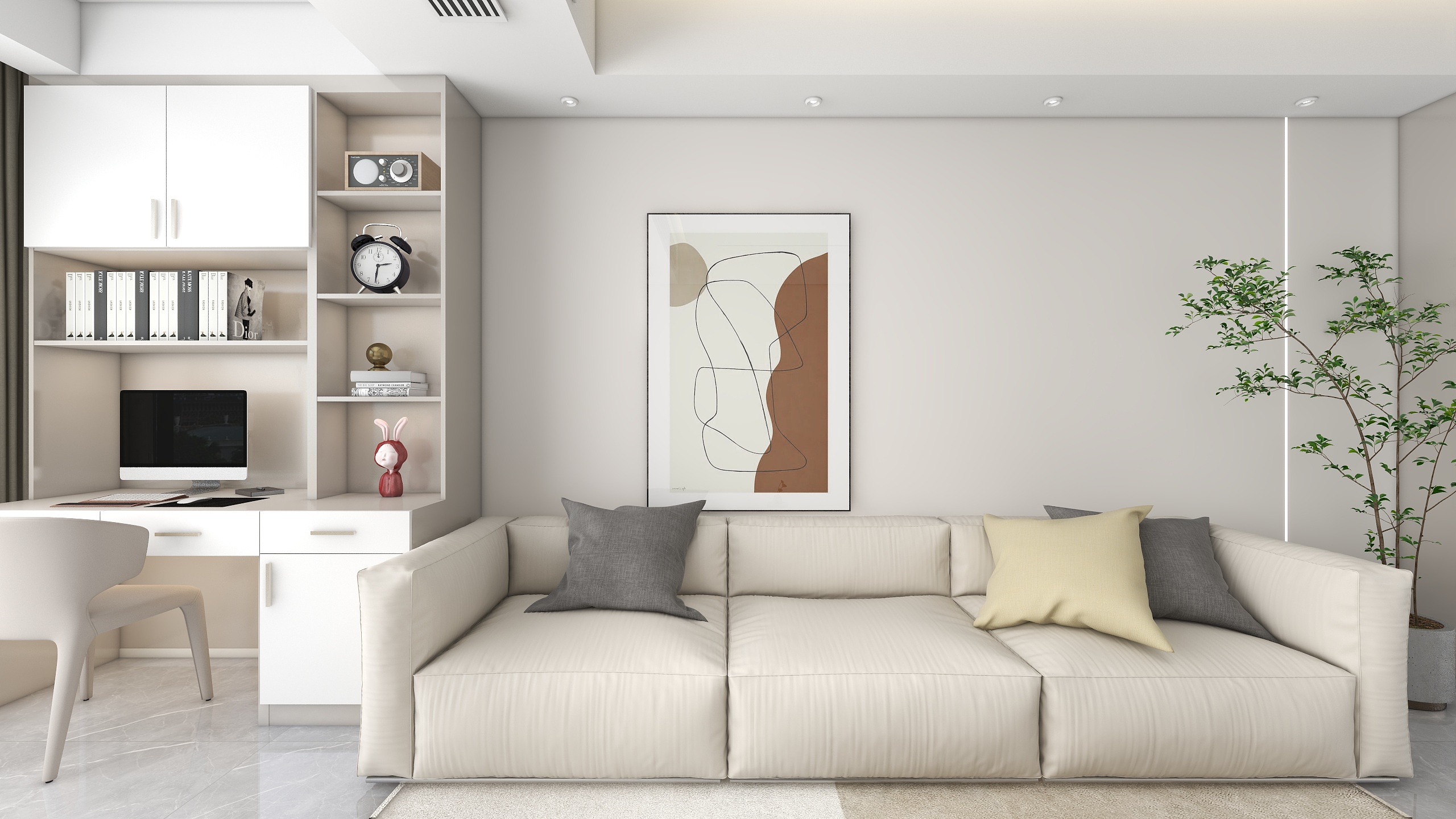 设计师-汤亮-东湖观澜13栋3-3（易女士）效果图-装修设计方案