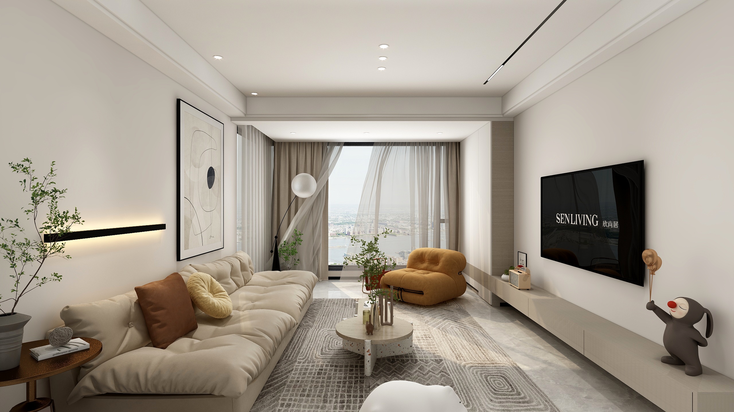 Fred宇-绵州水郡四期7-3-502-装修设计方案