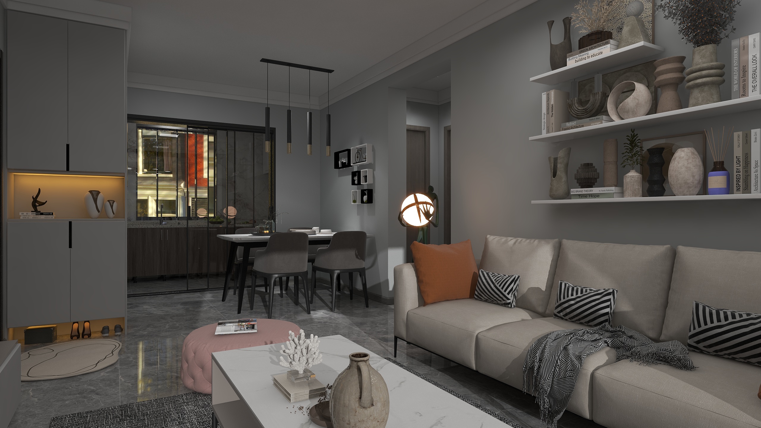 君淡丶-招商海德学府-装修设计方案