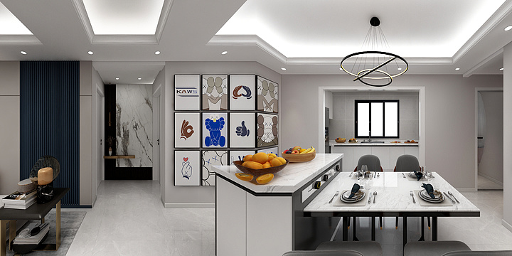 学帆设计-新城瑞府-装修设计方案