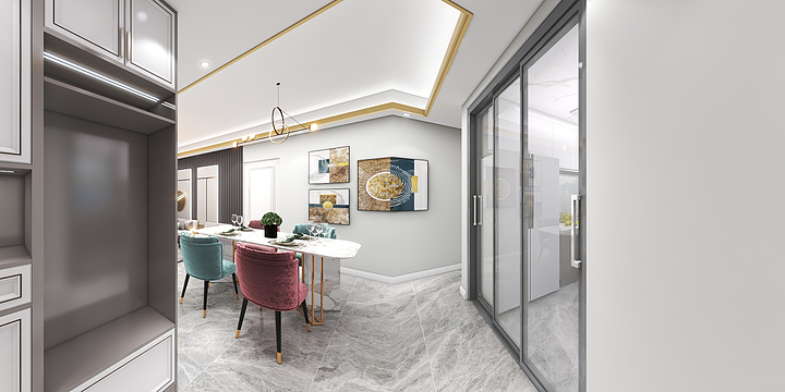 鸿舍装饰设计-庐江113㎡-装修设计方案