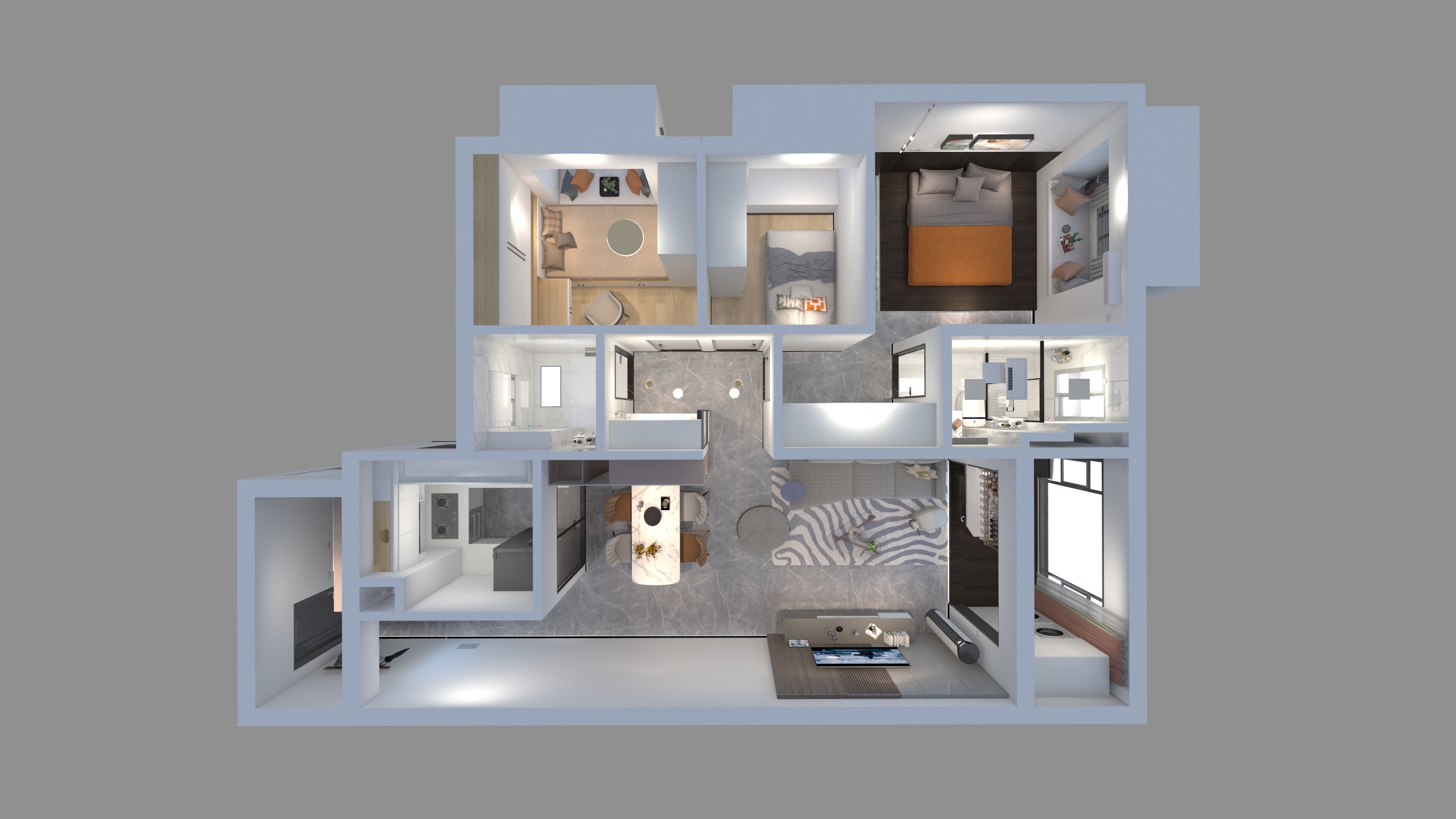 劳工18825052108-时代雁山湖2-1804-装修设计方案