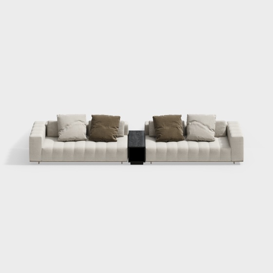 Modern Three-seater Sofas,3-seater Sofas,Seats & Sofas,Gray