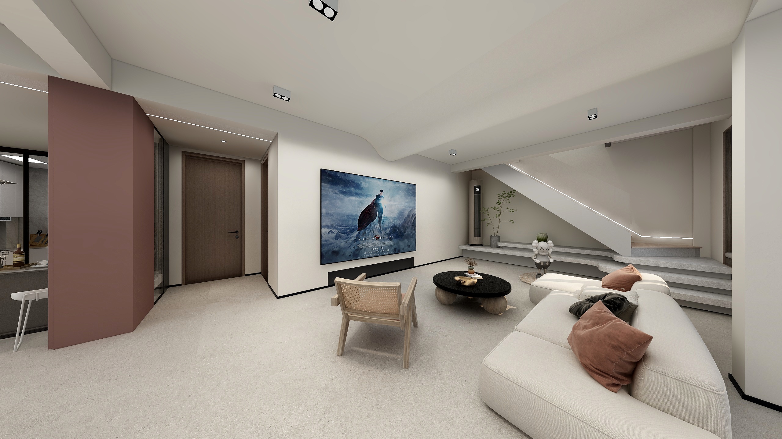 墨戌设计十立-闹市里的梦想家-森海都市花园复式-装修设计方案