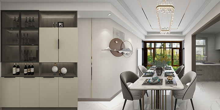 悠然装饰王波-康巴什满世尚都6-1-8082-装修设计方案