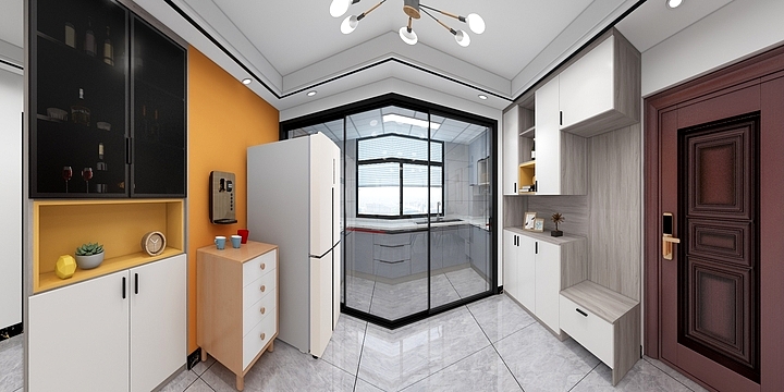 喜德来定制丛高冲-华府2-3-1502.dxf-装修设计方案