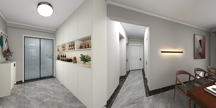 FlyYoung杨飞-蓬莱御府A13-603(康丽萍)-装修设计方案