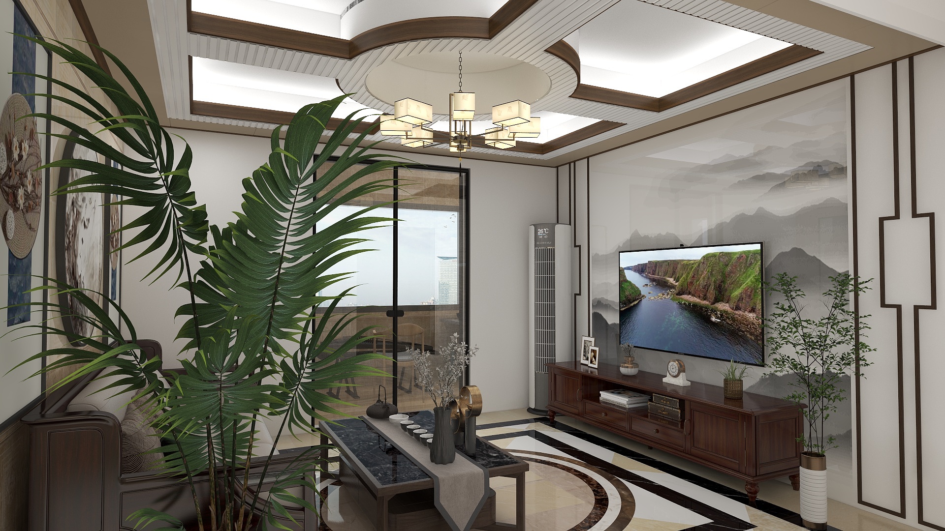 郭禹峰-中式-装修设计方案