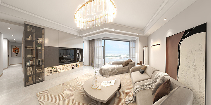 廖军全18349160376-瀚城国际-装修设计方案