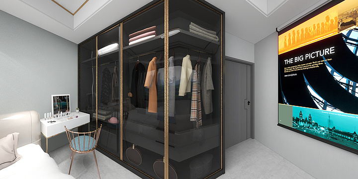 一只蘑菇77-保利东湾-装修设计方案