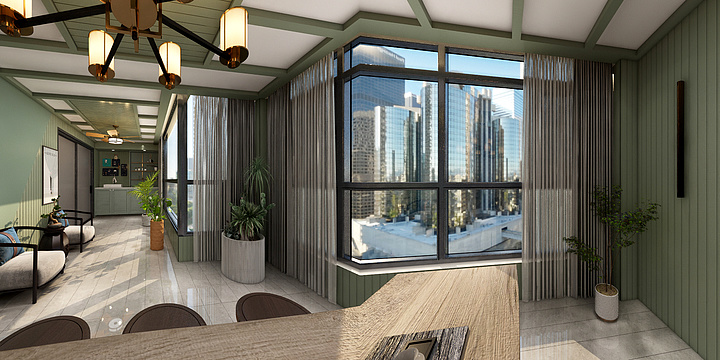 猫卟吃鱼-阳光房-装修设计方案