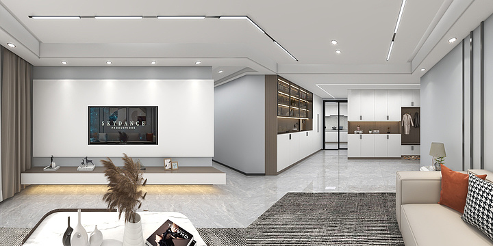 全案设计amYQ-10.9家装效果图-装修设计方案