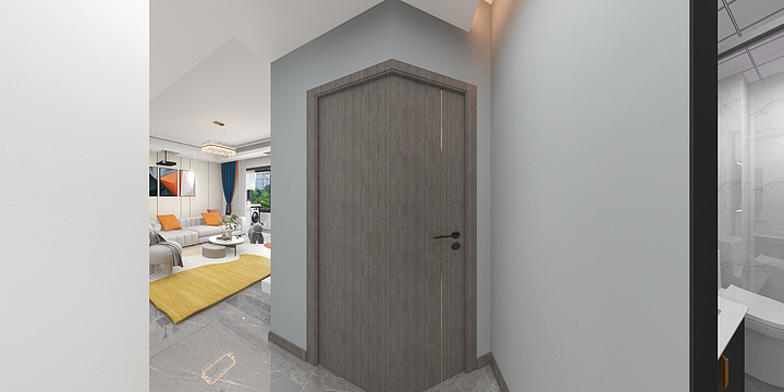 水下城堡-绿水东城小区107㎡-5-装修设计方案