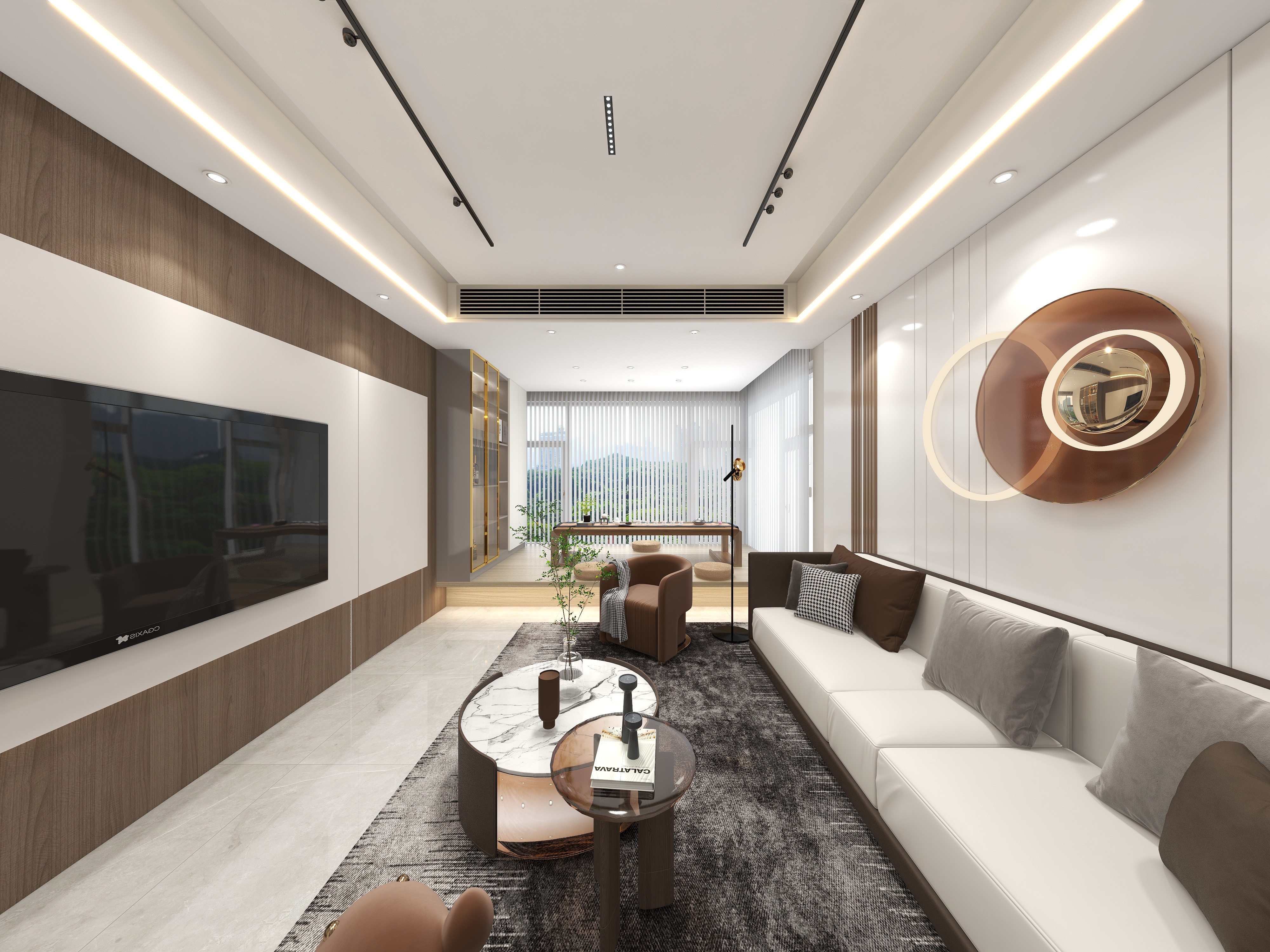 江油筑美aMhn-《岁月静好》三室轻奢-装修设计方案